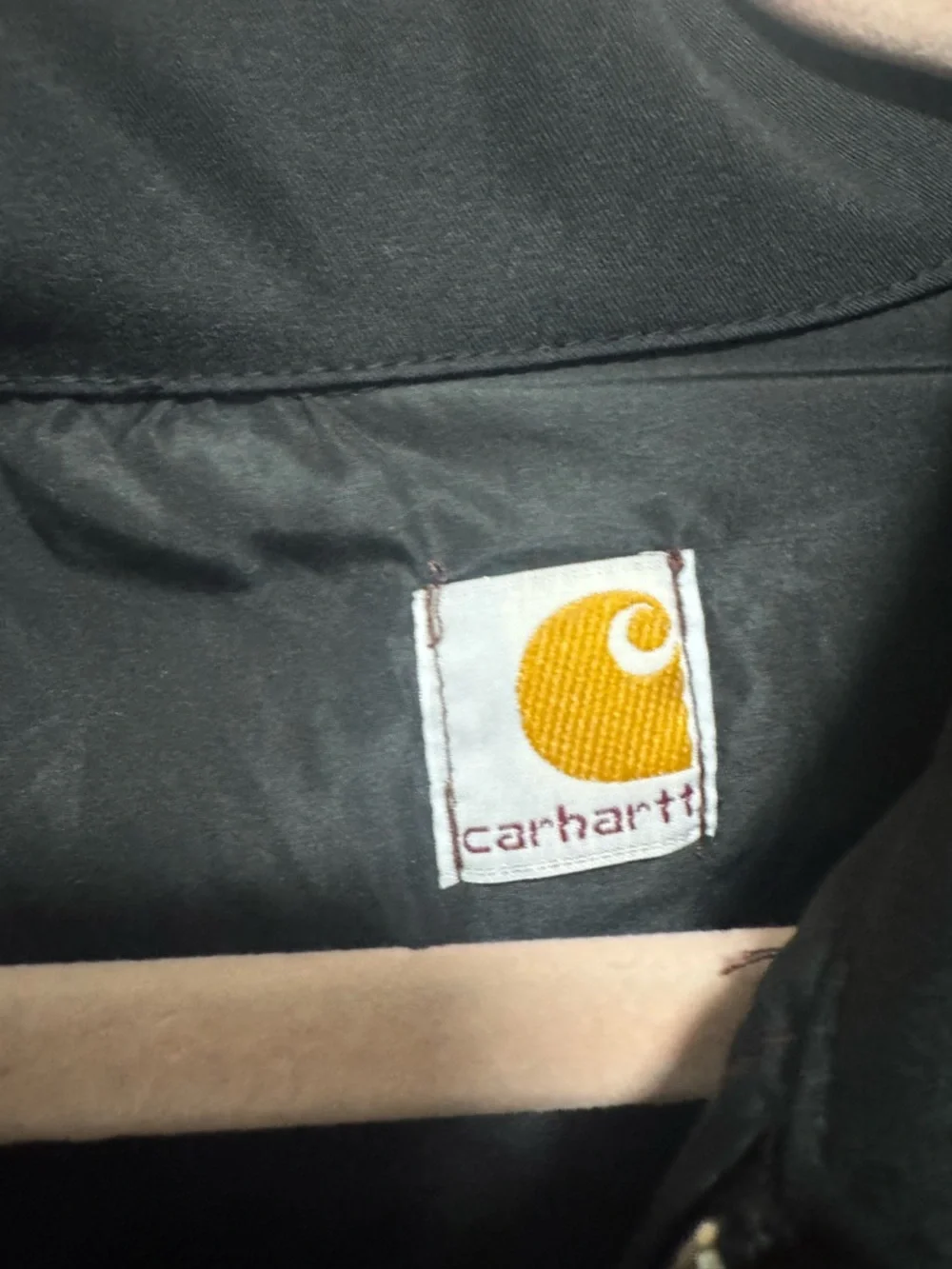 Carhartt Butterfly Button-Up Jacket in Brown & Mauve - Picture 9 of 10
